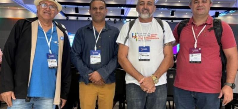 DIRIGENTES REPRESENTAM CATEGORIA NA CONFERENCIA NACIONAL DE SAÚDE