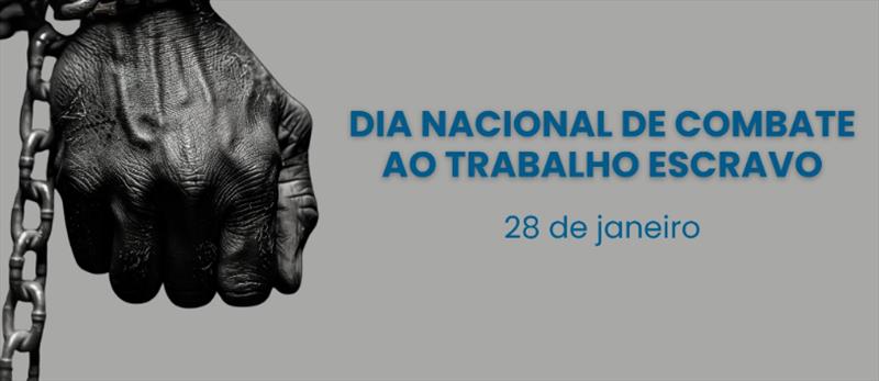 ‘TRABALHO ESCRAVO É REPUGNANTE. DENUNCIE AO SINDICATO’