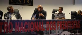 Dirigentes dos frentistas participam de Congresso Nacional da Força Sindical, em São Paulo