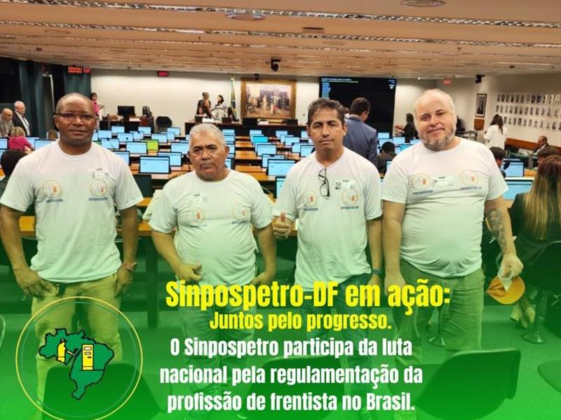 Frentistas lutam pela regulamentação da profissão, em Brasília
