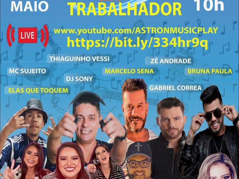 "LIVE DIA DO TRABALHADOR''  ACOMPANHE POR AQUI !