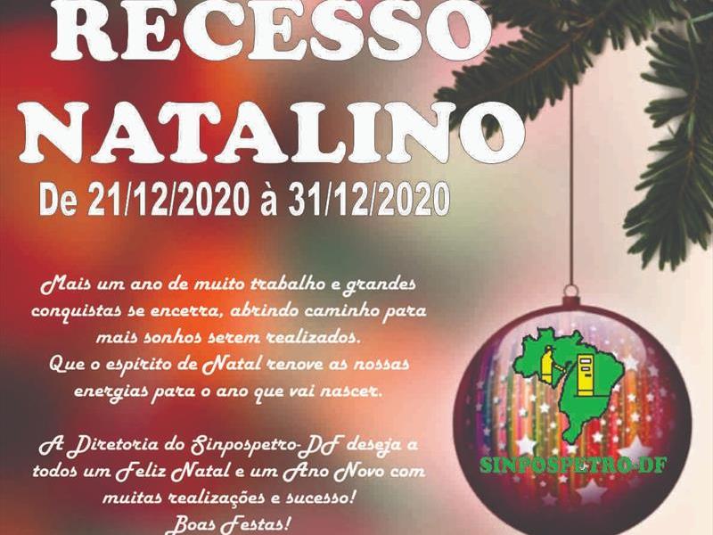 RECESSO NATALINO 
