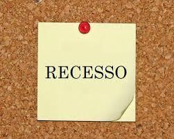 RECESSO DO DIA 22/12/2017 À 02/01/2018