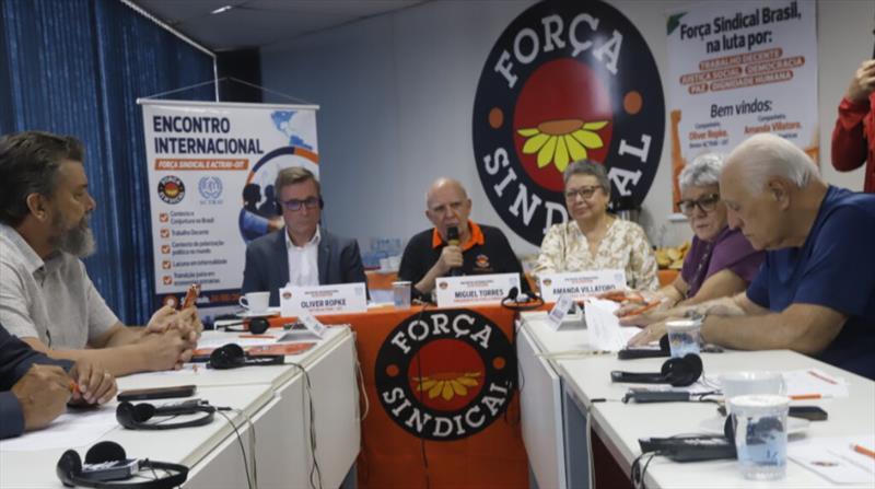FORÇA SINDICAL E OIT DEBATEM DESAFIOS DO TRABALHO NO BRASIL