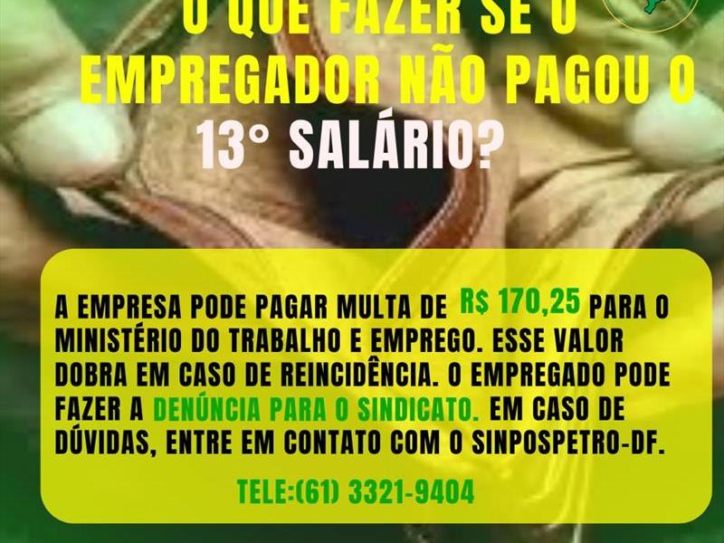 TIRE SUAS DÚVIDAS SOBRE O 13° SALÁRIO E CONHEÇA A SUA HISTÓRIA.