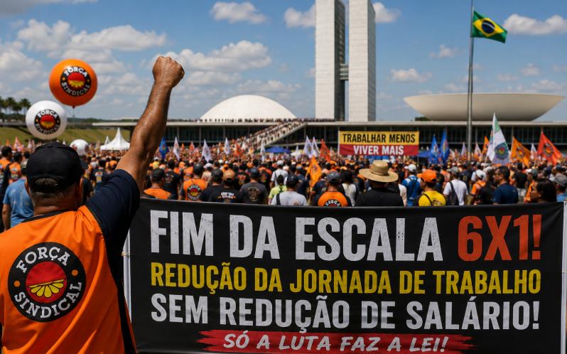 JORNADA DE 40 HORAS AVANÇA E MOBILIZAÇÃO MIRA SENADO